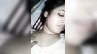 Beautiful Married Village Woman Flashing Her Breasts On Camera