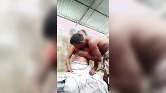 Village Wife Getting Her Breasts Sucked By Him On Hidden Camera