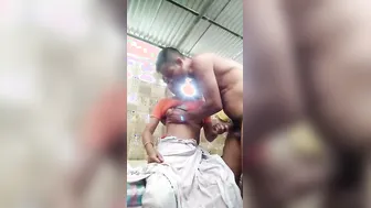 Village Wife Getting Her Breasts Sucked By Him On Hidden Camera