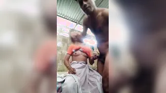 Village Wife Getting Her Breasts Sucked By Him On Hidden Camera