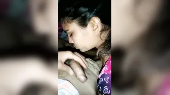 Wife Sucking Husband Dick Slowly Hidden Under Warm Blanket