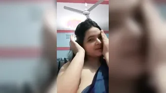 Shy GF Revealing Her Huge Natural Breasts On Hidden Cam