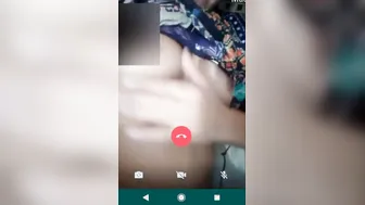 Young Babe Showing Off Her Small Firm Boobs On Late Night Call