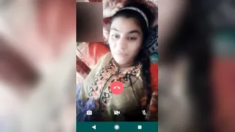 Young Babe Showing Off Her Small Firm Boobs On Late Night Call
