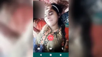 Young Babe Showing Off Her Small Firm Boobs On Late Night Call