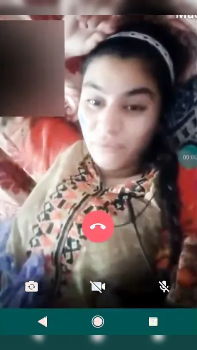 Young Babe Showing Off Her Small Firm Boobs On Late Night Call