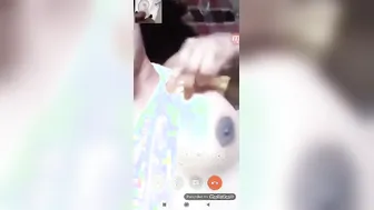 Super Cute Girl Flashing Perky Tits On Naughty Video Call