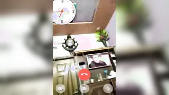 Beautiful Housewife Spreading Pussy Wide On Late Night Video Call