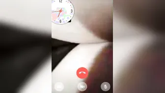 Beautiful Housewife Spreading Pussy Wide On Late Night Video Call