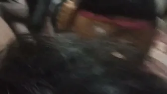 Wife Giving Him Head Quick Before Kids Come Home From School