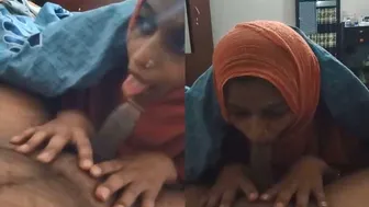 Village Maid Sucking Her Boss Dick Like A Hungry Little Whore