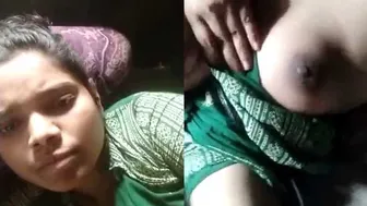 Bengali Babe Stripping And Teasing Her Boyfriend On Video Call