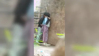 Desi Couple Enjoying Slow Sensual Sex Under The Trees Outside