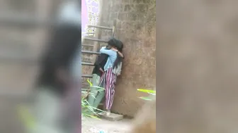 Desi Couple Enjoying Slow Sensual Sex Under The Trees Outside