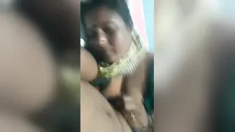 Mature Housewife Riding Her Second Husband After Getting Married