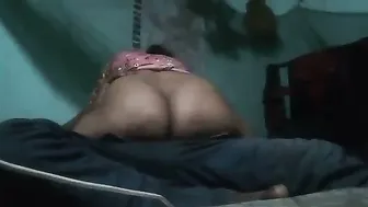 Big Booty Bengali Slut Bouncing On Lovers Hard Dick At His Place