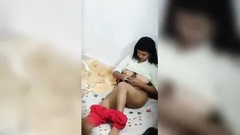 Desi GF Spreading Pussy Wide Open During Secret Video Call