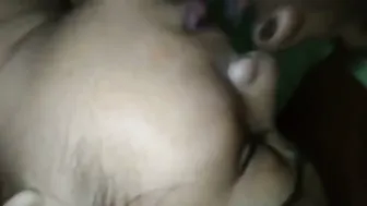 Hairy Lankan GF Getting Drilled Hard On Their Bed