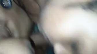 Hairy Lankan GF Getting Drilled Hard On Their Bed