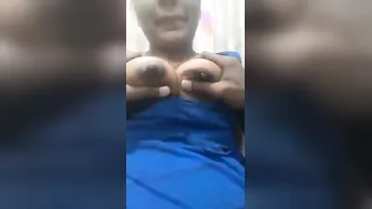 Curvy Housewife Moaning While Hubby Gropes Her Heavy Tits On Cam