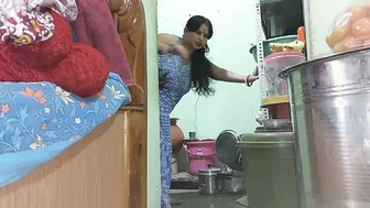 Married Bhabhi Bent Over Getting Railed Hard In Kitchen By Worker