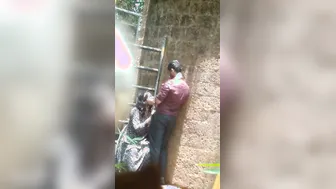 Desperate Slut Caught Sucking Cock Outside In Public Spot