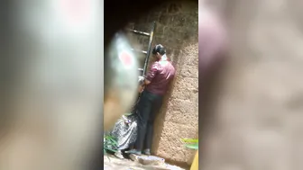 Desperate Slut Caught Sucking Cock Outside In Public Spot