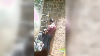 Desperate Slut Caught Sucking Cock Outside In Public Spot