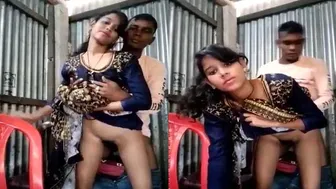 Village Girl Getting Pounded Doggy By Her Boyfriend At Home