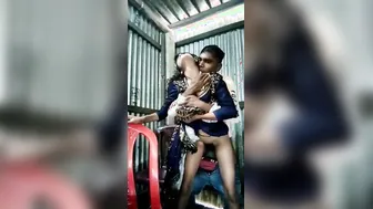Village Girl Getting Pounded Doggy By Her Boyfriend At Home
