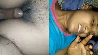 Boyfriend Drilling Deep Into His Moaning GFs Tight Hole