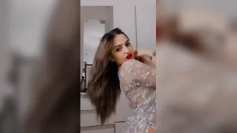 Sexy Indian Girl Flashing Her Massive Tits Online