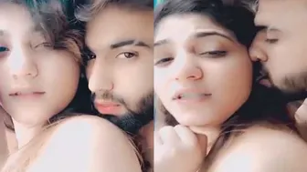 Young Desi Lovers Fucking Standing Against Wall Moaning Loud