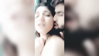 Young Desi Lovers Fucking Standing Against Wall Moaning Loud