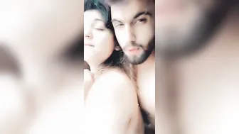 Young Desi Lovers Fucking Standing Against Wall Moaning Loud