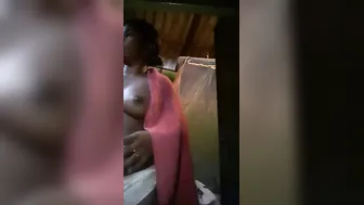 Shy Village Girl Getting Dressed After Hot Sex On Camera