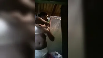 Shy Village Girl Getting Dressed After Hot Sex On Camera