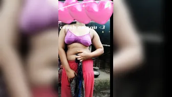 Chubby GF Spreading Wide Showing Her Wet Holes