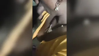 Village Housewife Giving Her Husband A Sloppy Blowjob In Bed