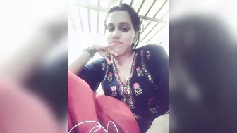 Beautiful Bhabhi Stripping Everything For Her Secret Lover