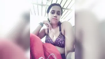 Beautiful Bhabhi Stripping Everything For Her Secret Lover