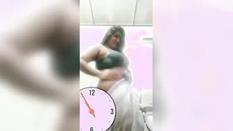 Bbw Bhabhi Bouncing Her Heavy Melons Dancing Wildly At Home