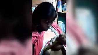 My Desi GF Showing Her Cute Boobs And Wet Pussy Alone