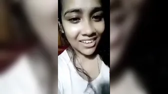 Cute GF Showing Boobs For Her Lover With Dirty Talk