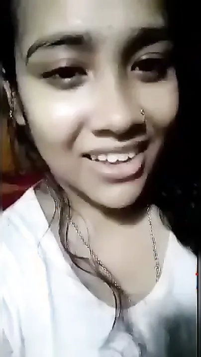 Cute GF Showing Boobs For Her Lover With Dirty Talk