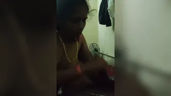 Tamil Wife Stroking Cock Giving Handjob While Hubby Films Her