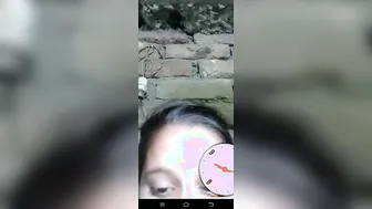 Shy Village Babe Flashing Tiny Tits To Boyfriend On Rooftop