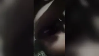 Village Wife Spreading Legs Wide Revealing Dark Pussy For Him