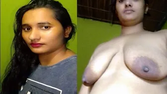 Wet Bhabhi Coming Out Of The Shower Naked Showing Everything