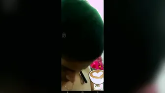 Cute GF Showing Small Boobs During Naughty Video Call